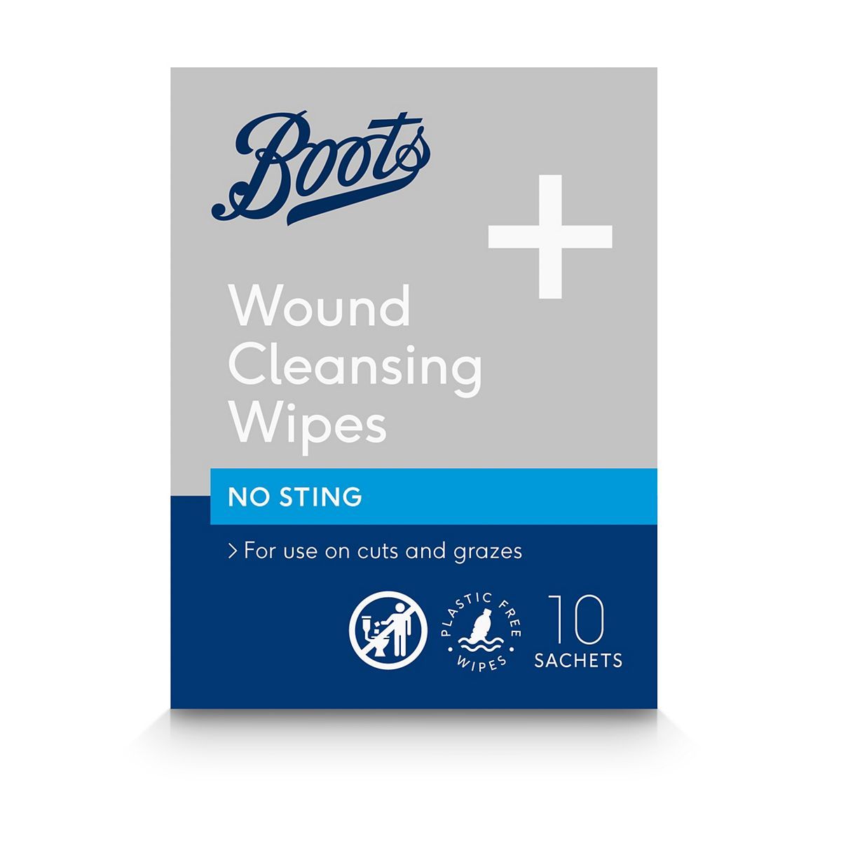 Boots Wound Cleansing Wipes - No Sting 10s - McGrocer