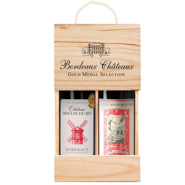 Bordeaux Chateaux Gold Medal Twin Pack 2 x 75cl - McGrocer