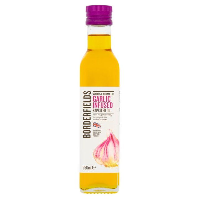 Borderfields Cold Pressed Rapeseed Oil Garlic Infusion 250ml - McGrocer