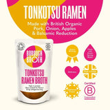 Borough Broth Co. Organic Tonkotsu Ramen Broth 400g - McGrocer