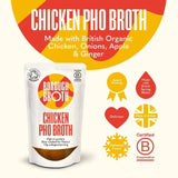 Borough Broth Organic Chicken Pho Broth 400g - McGrocer