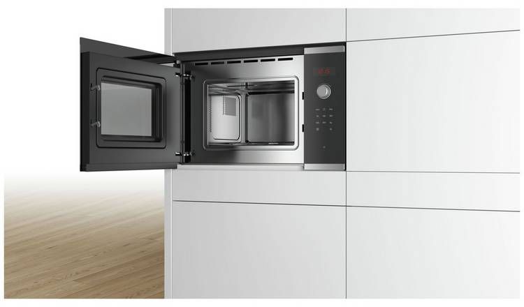 Bosch BFL523MS0B Built In Microwave - Stainless Steel - McGrocer