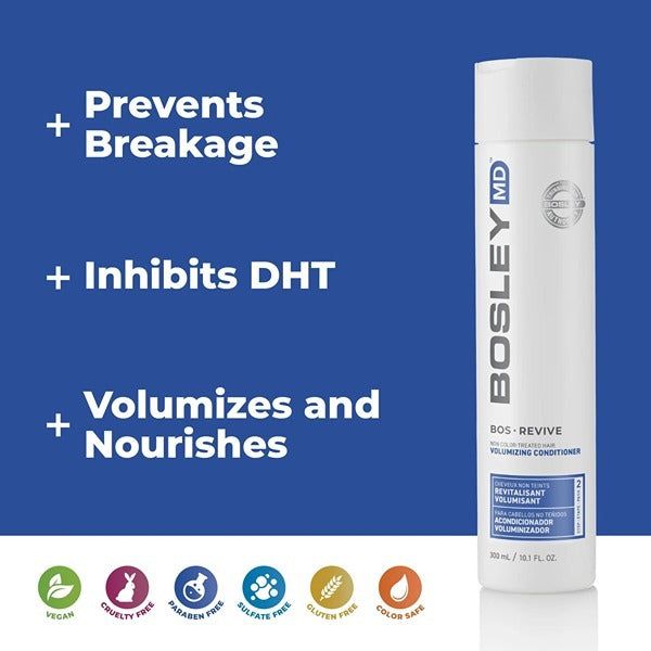 BosleyMD Hair Loss Shampoo Non Colour Treated 300ml - McGrocer