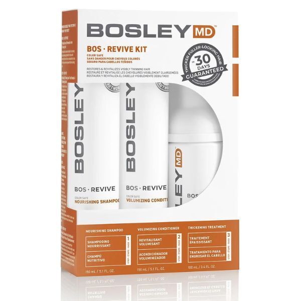 BosleyMD Hair Loss Treatment Kit Revive Colour Safe - McGrocer
