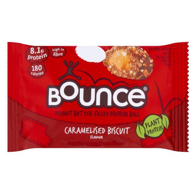 Bounce Filled Caramelised Biscuit Protein Ball 40g - McGrocer