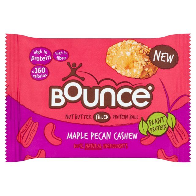 Bounce Plant Protein Maple Pecan Cashew Ball 35g - McGrocer