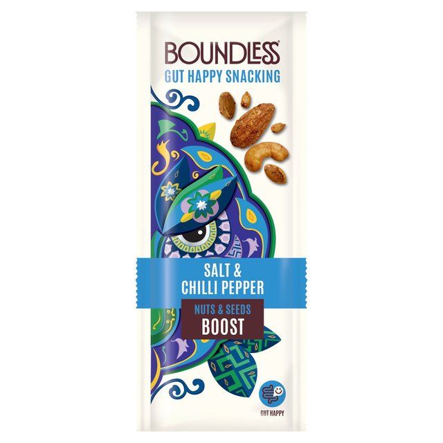 Boundless Salt & Chilli Pepper Nuts & Seeds Boost 25g - McGrocer