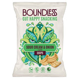 Boundless Sour Cream & Onion Chips Sharing Bag 80g - McGrocer