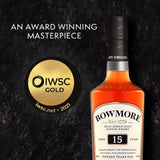 Bowmore 15 Year Old Single Malt Scotch Whisky 70cl