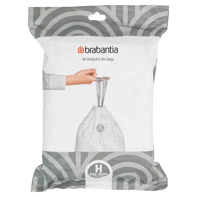 Brabantia H 50-60L Bin Liner Dispenser Pack 40 per pack