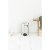 Brabantia Pedal Bin Brilliant Steel 3L