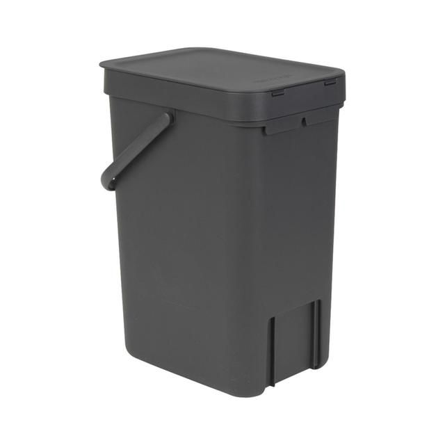 Brabantia Sort & Go Waste Bin Grey 12L