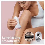 Braun Silk-épil 9 9-890 Epilator for Women, White/Rose Gold