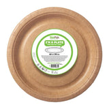 Brown Recyclable Paper Party Plates 20 per pack