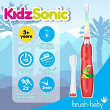 Brush Baby Dinosaur KidzSonic® Kids Electric Toothbrush