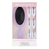 Brushworks Luxury Purple Hair Styling Set