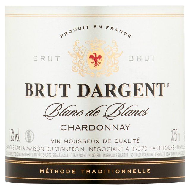 Brut d'Argent Chardonnay Sparkling wine 37.5cl