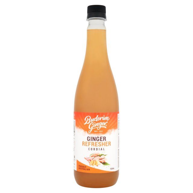 Buderim Ginger Refresher Cordial 750ml