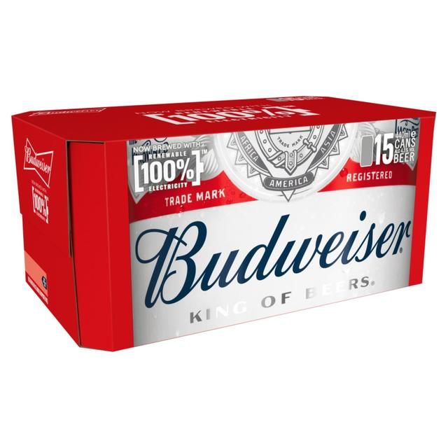 Budweiser Beer 15 x 440ml