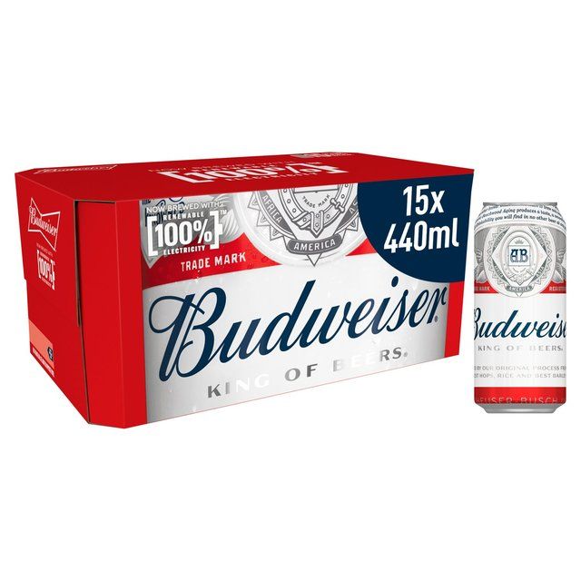 Budweiser Beer 15 x 440ml