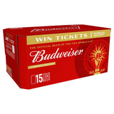 Budweiser Lager Beer Cans