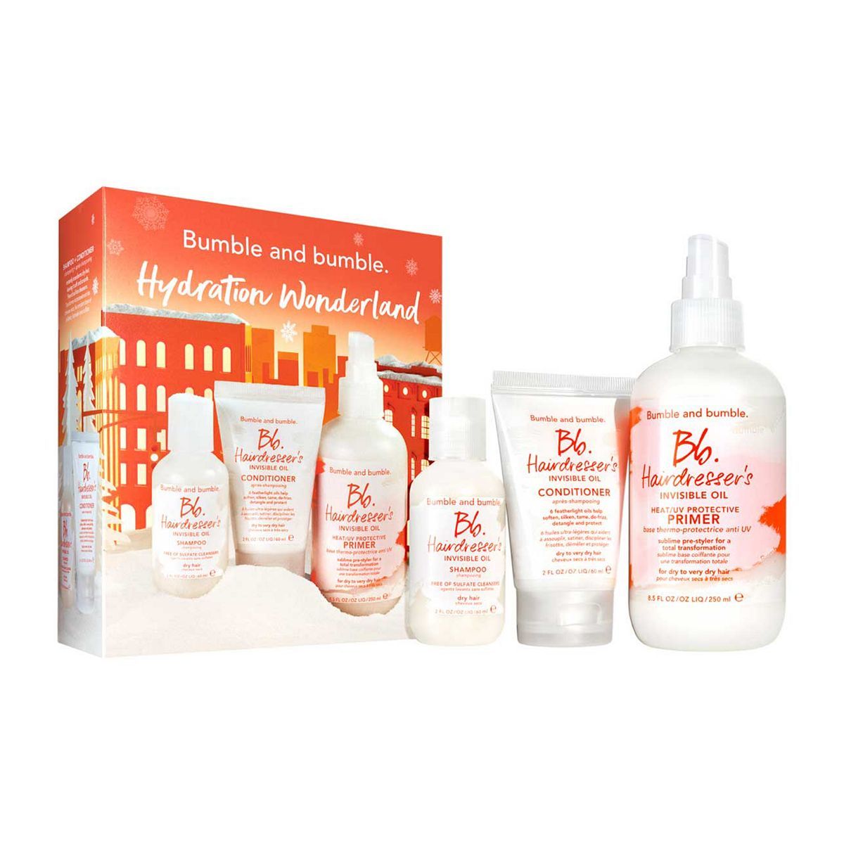 Bumble and Bumble Hydration Wonders Travel Haircare Set Hairdresser's Invisible Oil
