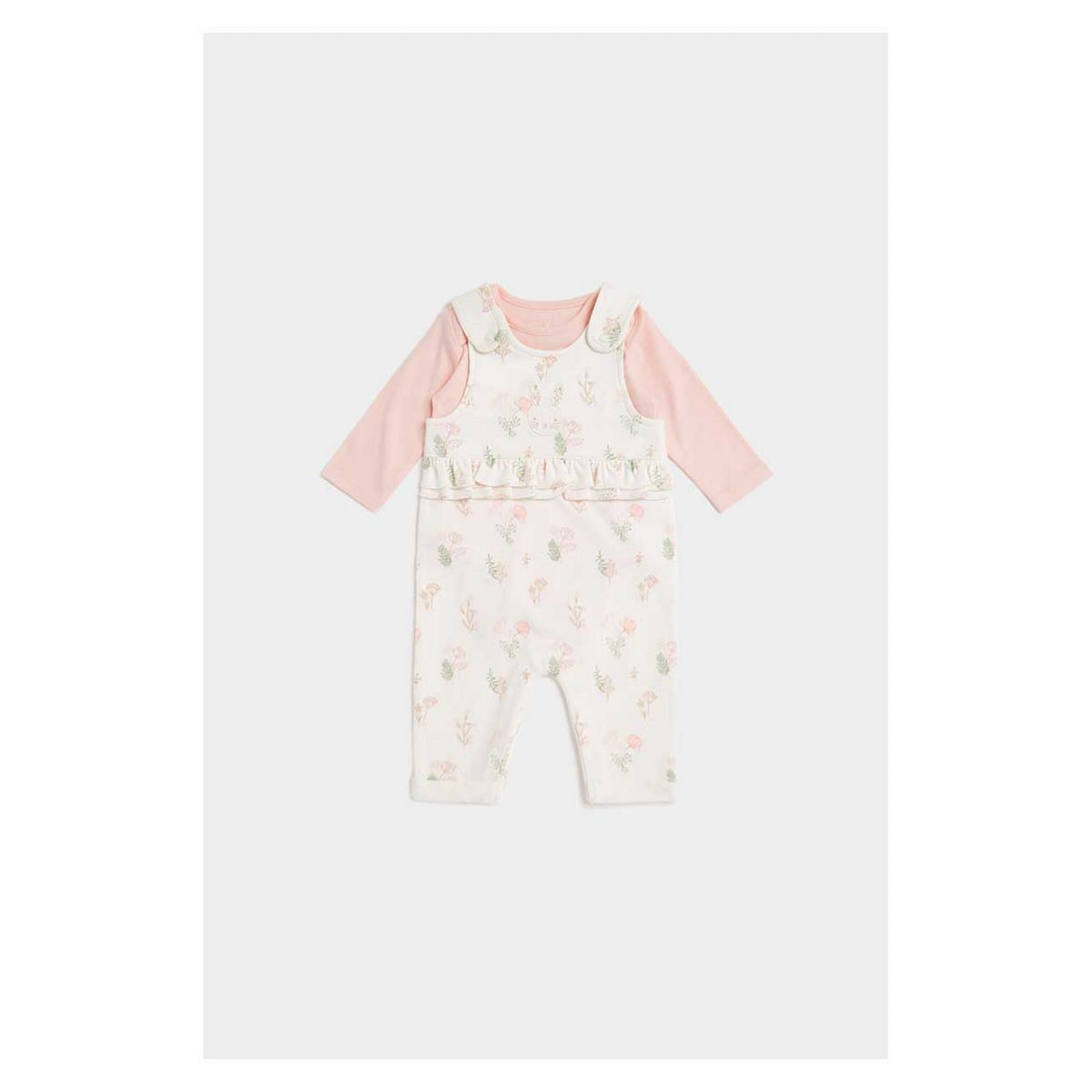 Bunny Dungarees and Bodysuit Set