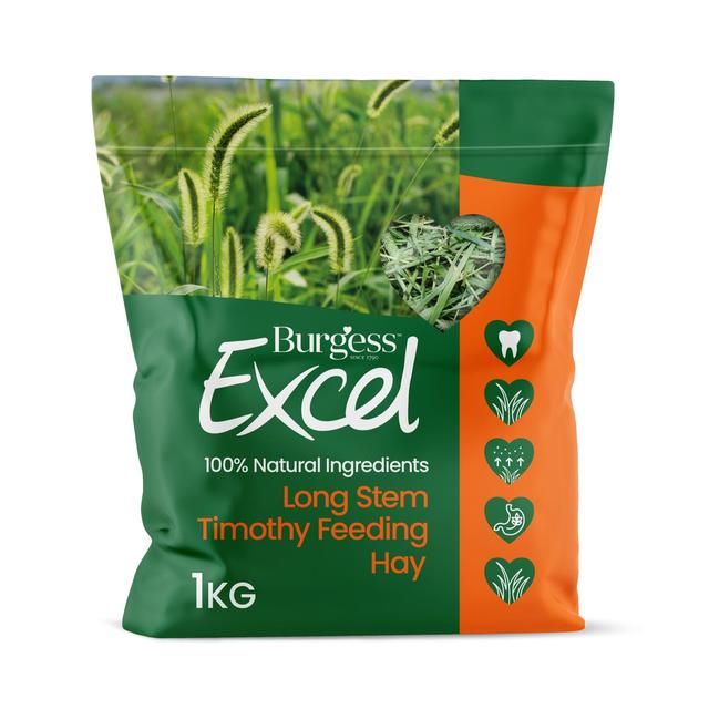 Burgess Excel Long Stem Feeding Hay 1kg