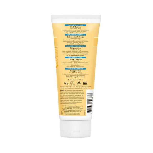 Burt's Bees Milk & Honey Body Lotion 170g