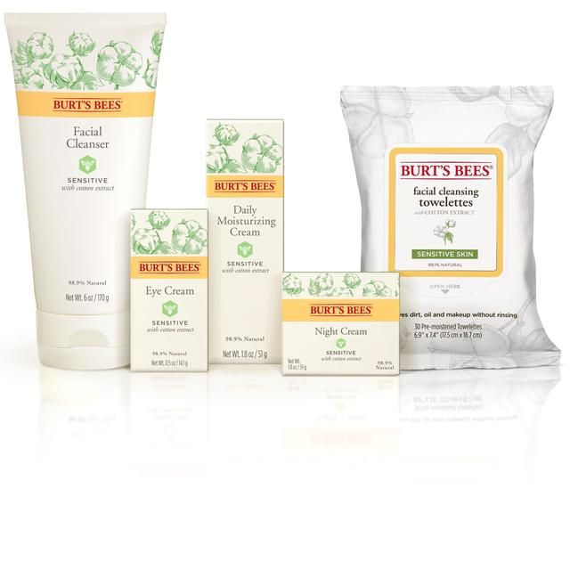 Burt's Bees Sensitive Daily Moisturising Cream 50g