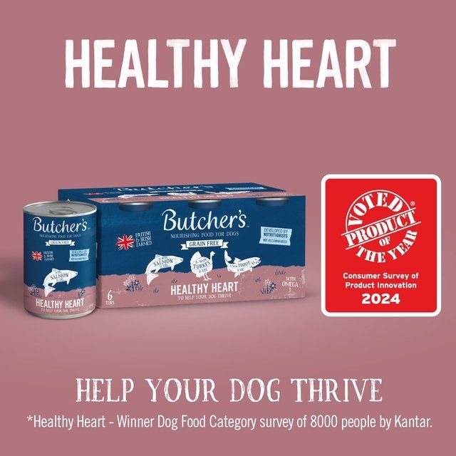 Butcher's Healthy Heart Dog Food Tins 6 x 390g