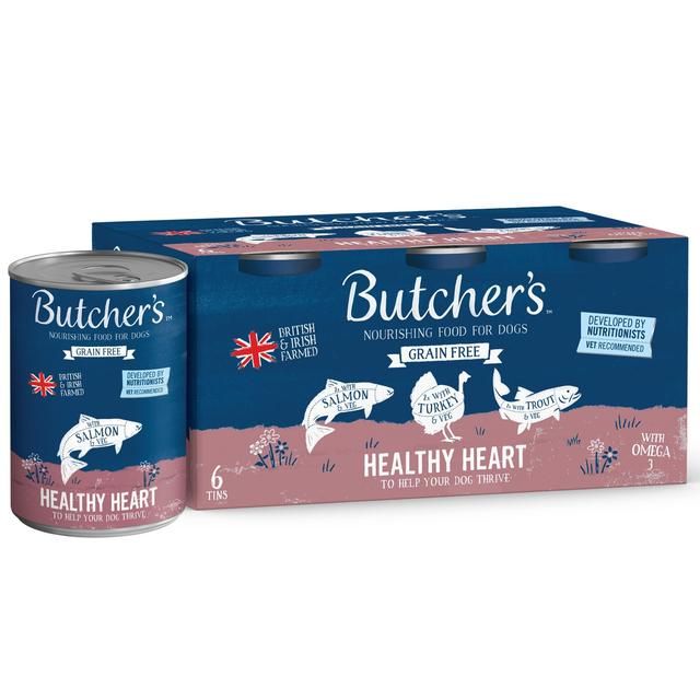 Butcher's Healthy Heart Dog Food Tins 6 x 390g