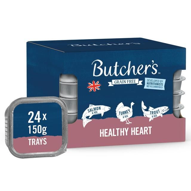 Butcher's Healthy Heart Dog Food Trays 24 x 150g