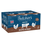 Butcher's Recipes in Gravy Dog Food Tins 6 x 400g