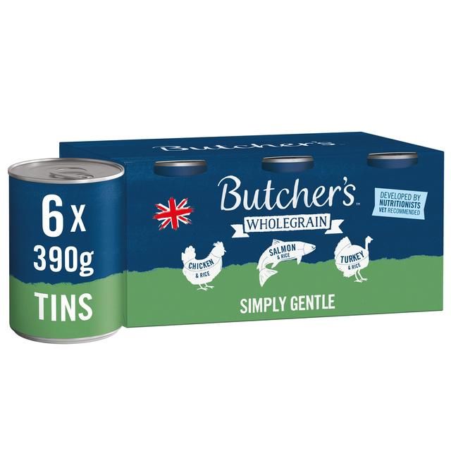 Butcher's Simply Gentle Dog Food Tins 6 x 390g