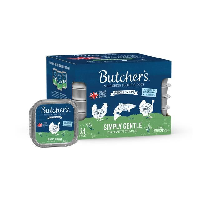 Butcher's Simply Gentle Dog Food Trays 24 x 150g