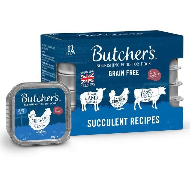 Butcher's Succulent Recipes Dog Food Trays 12 x 150g