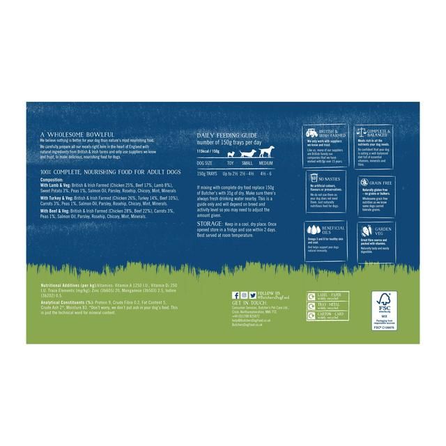 Butcher's Traditional Recipes Dog Food Trays 24 x 150g
