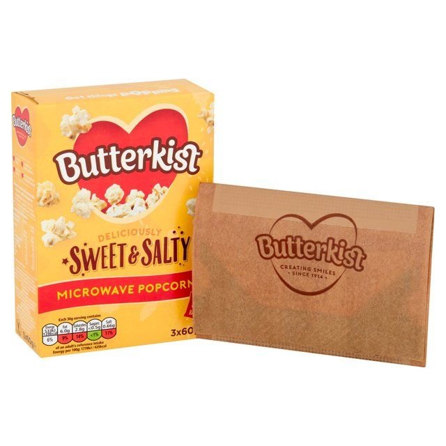 Butterkist Sweet & Salted Microwave Popcorn 210g
