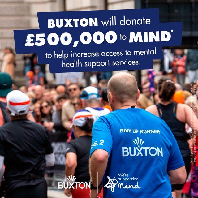 Buxton Sparkling Natural Mineral Water 6 x 1L