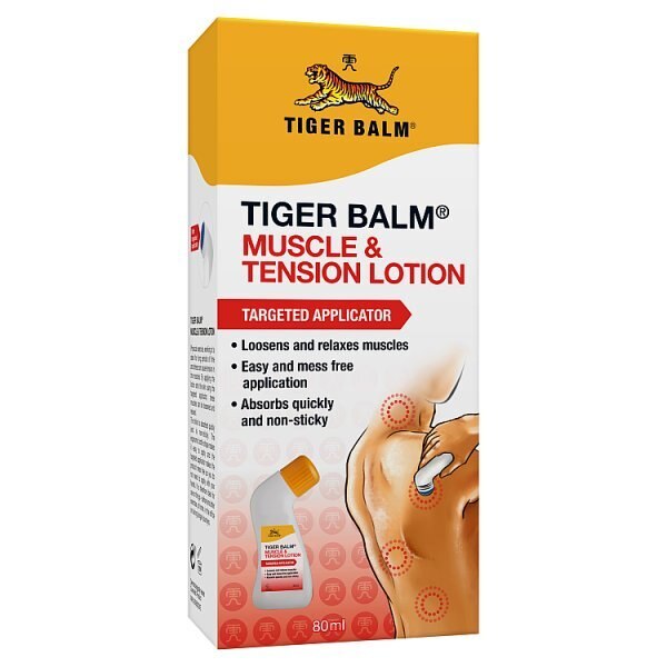 Tiger Balm Muscle & Tension Lotion GOODS Superdrug