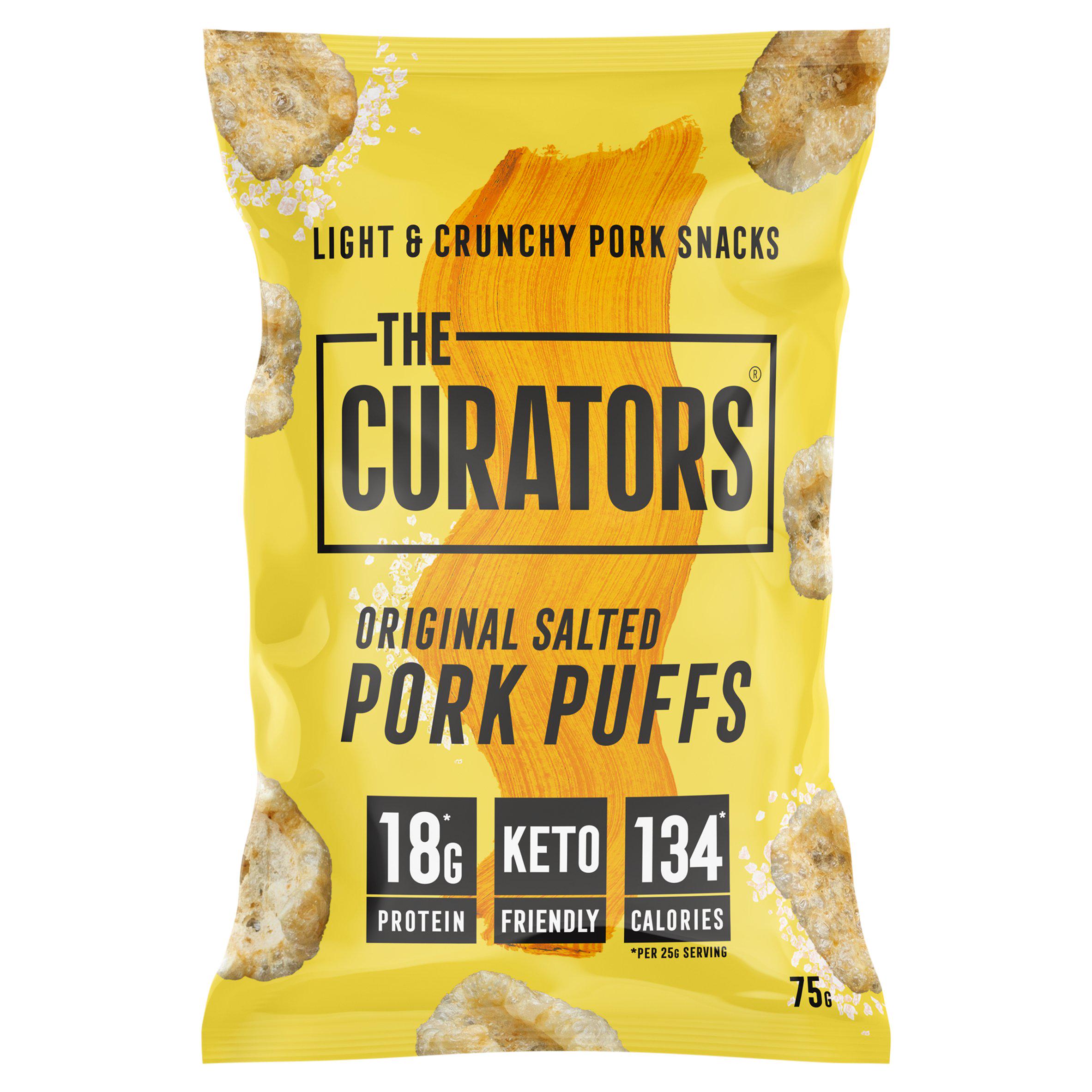 The Curators Original Salted Pork Puffs 75g GOODS Sainsburys
