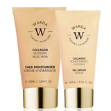 WARDA Collagen Moisturiser 50ml + Collagen Gel Serum GOODS Superdrug