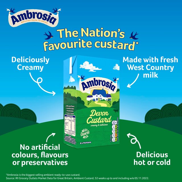 Ambrosia Devon Custard 1kg - McGrocer