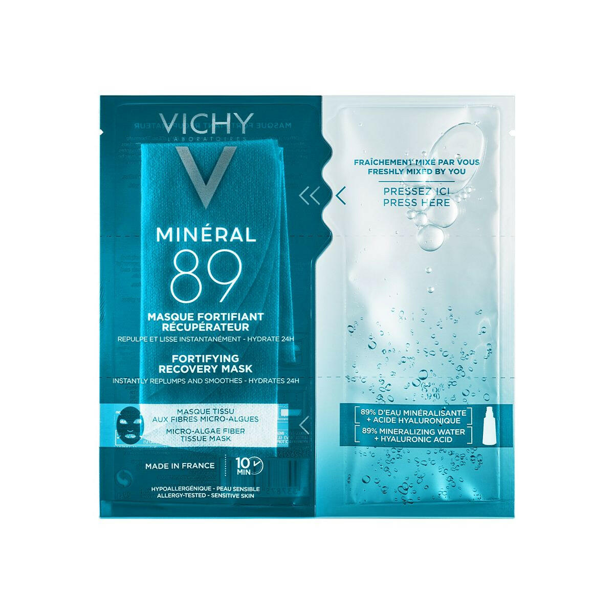 Vichy Minéral 89 Hyaluronic Acid Sheet Mask 29g GOODS Boots
