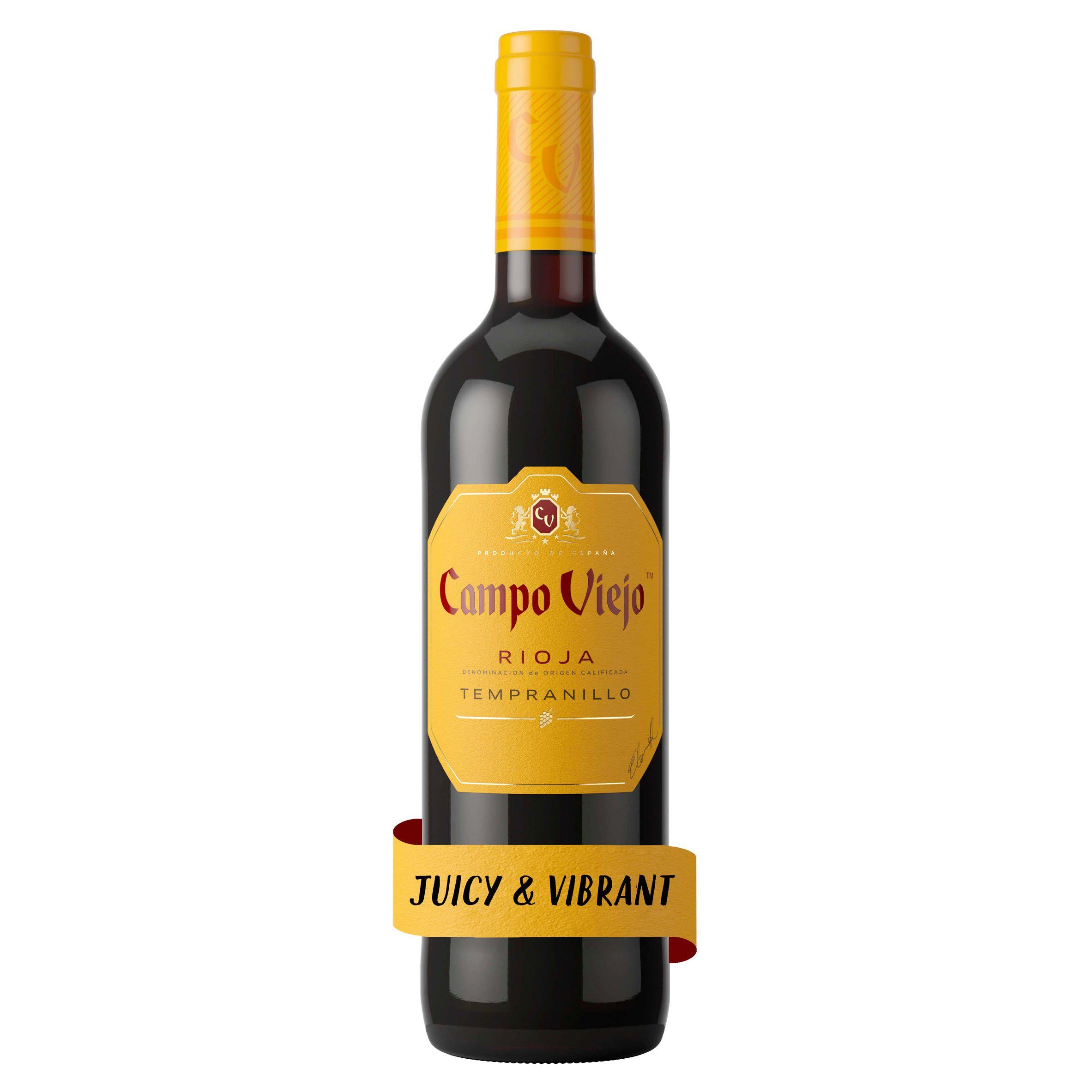 Campo Viejo Rioja Tempranillo Red Wine 75cl - McGrocer