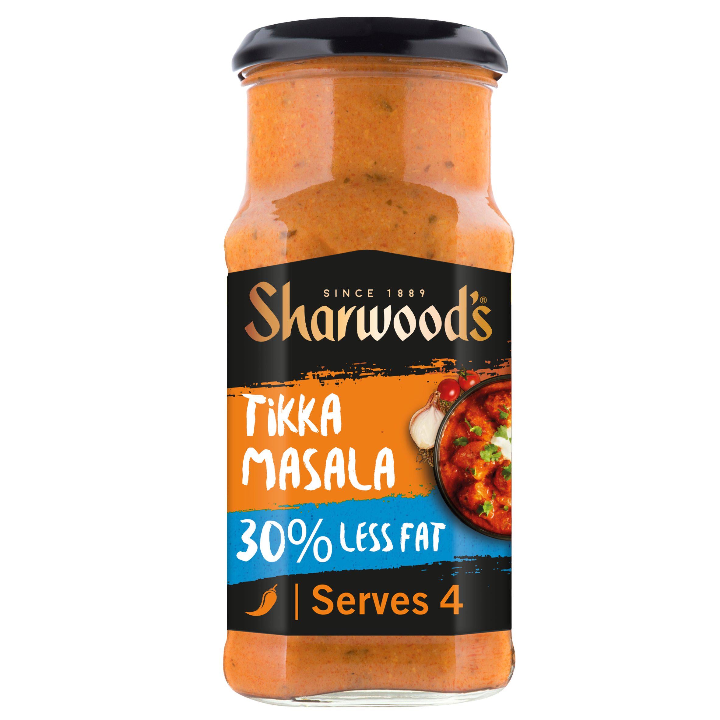 Sharwood's Tikka Masala Reduced Fat Curry Sauce 420g - McGrocer