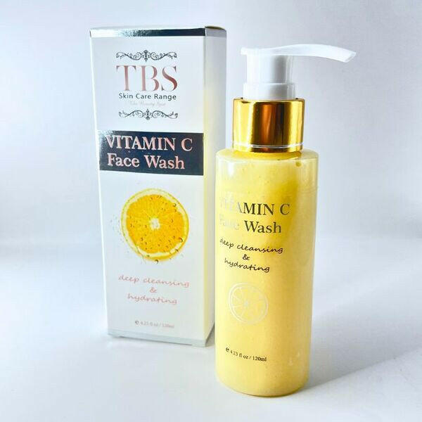 TBS Vitamin C Face Cleansing Wash 120 ml GOODS Superdrug