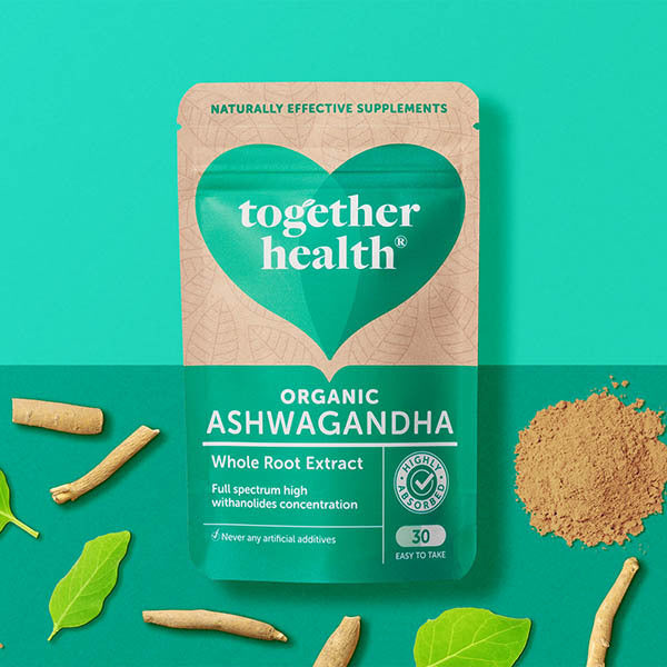 Together Health Ashwagandha Supplement Organic - 30 Capsules GOODS Superdrug