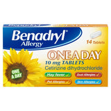 Benadryl One A Day Allergy Tablets   14 per pack - McGrocer